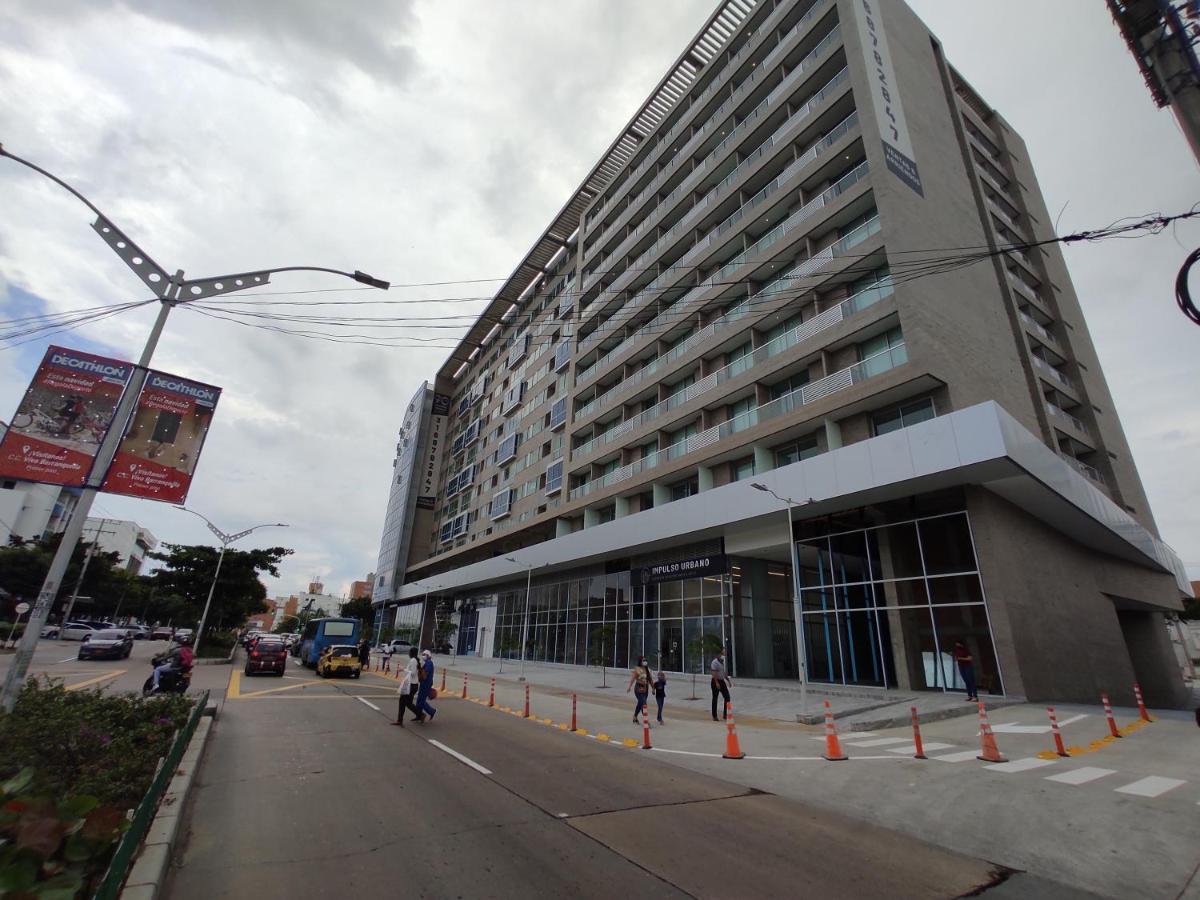 Distrito 90 - Estudios Y Apartamentos Para Vacaciones Y Viajes De Negocio 巴兰基亚 外观 照片