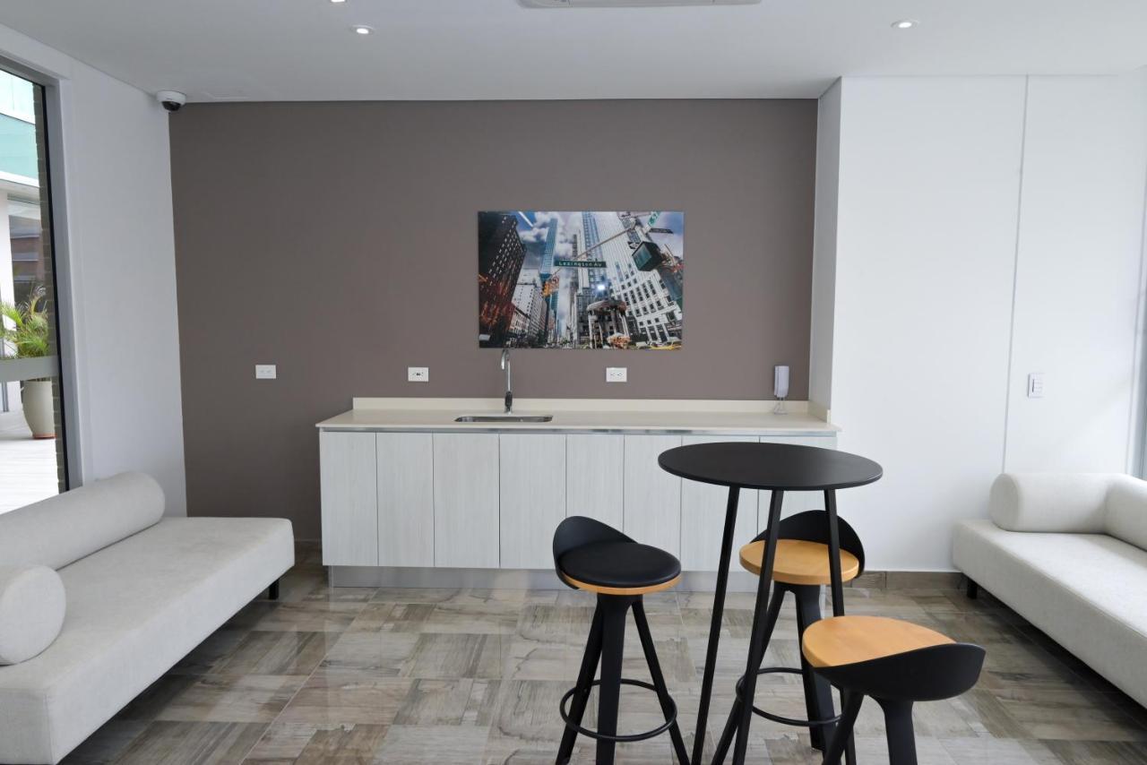 Distrito 90 - Estudios Y Apartamentos Para Vacaciones Y Viajes De Negocio 巴兰基亚 外观 照片