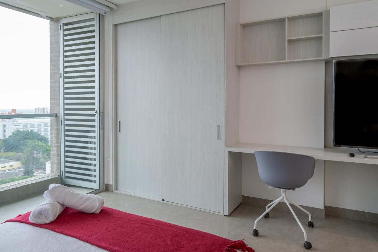 Distrito 90 - Estudios Y Apartamentos Para Vacaciones Y Viajes De Negocio 巴兰基亚 外观 照片