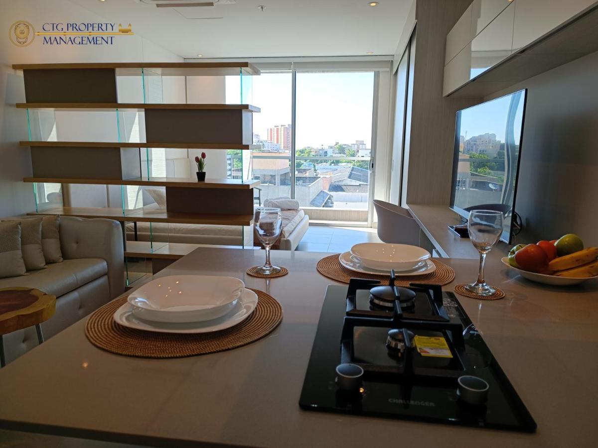 Distrito 90 - Estudios Y Apartamentos Para Vacaciones Y Viajes De Negocio 巴兰基亚 外观 照片