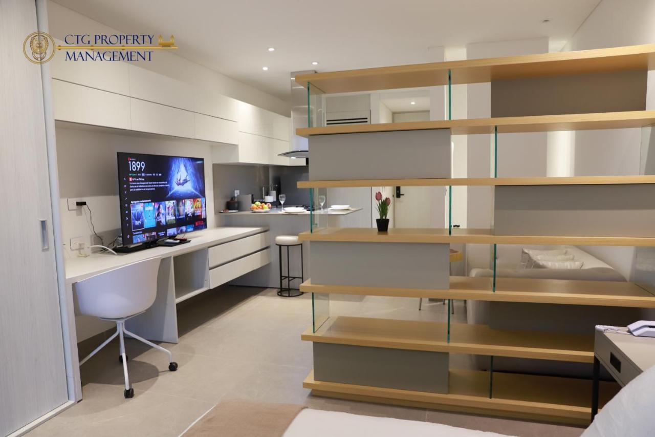 Distrito 90 - Estudios Y Apartamentos Para Vacaciones Y Viajes De Negocio 巴兰基亚 外观 照片