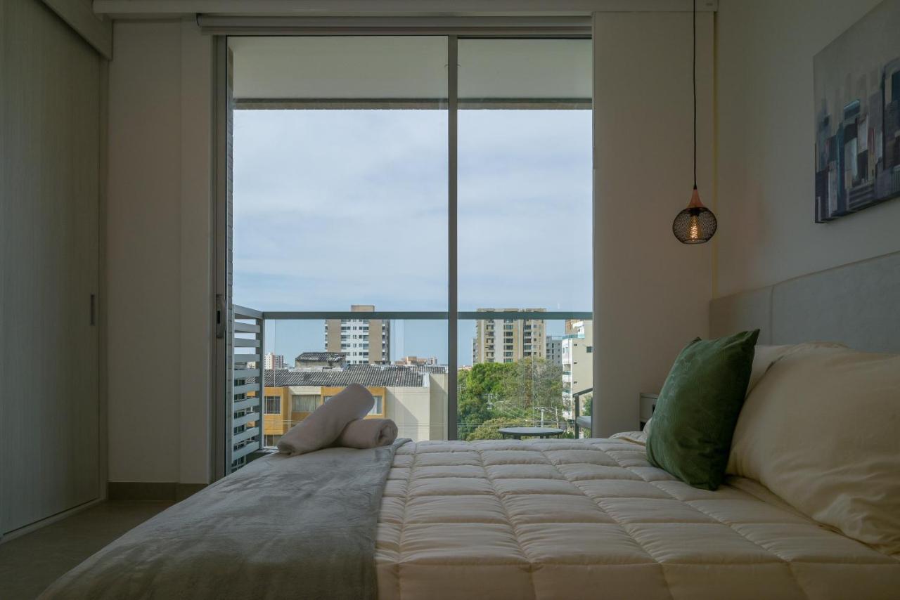 Distrito 90 - Estudios Y Apartamentos Para Vacaciones Y Viajes De Negocio 巴兰基亚 外观 照片