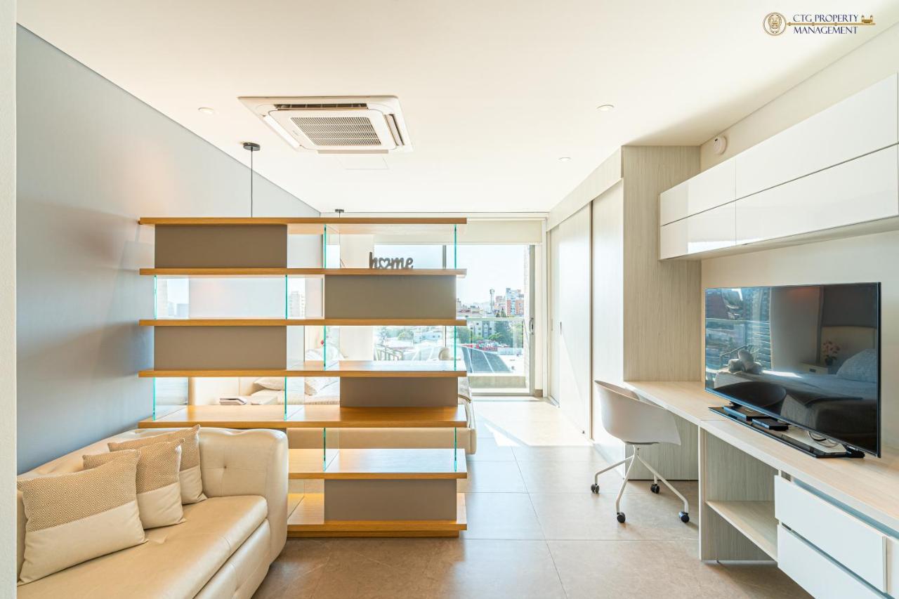 Distrito 90 - Estudios Y Apartamentos Para Vacaciones Y Viajes De Negocio 巴兰基亚 外观 照片