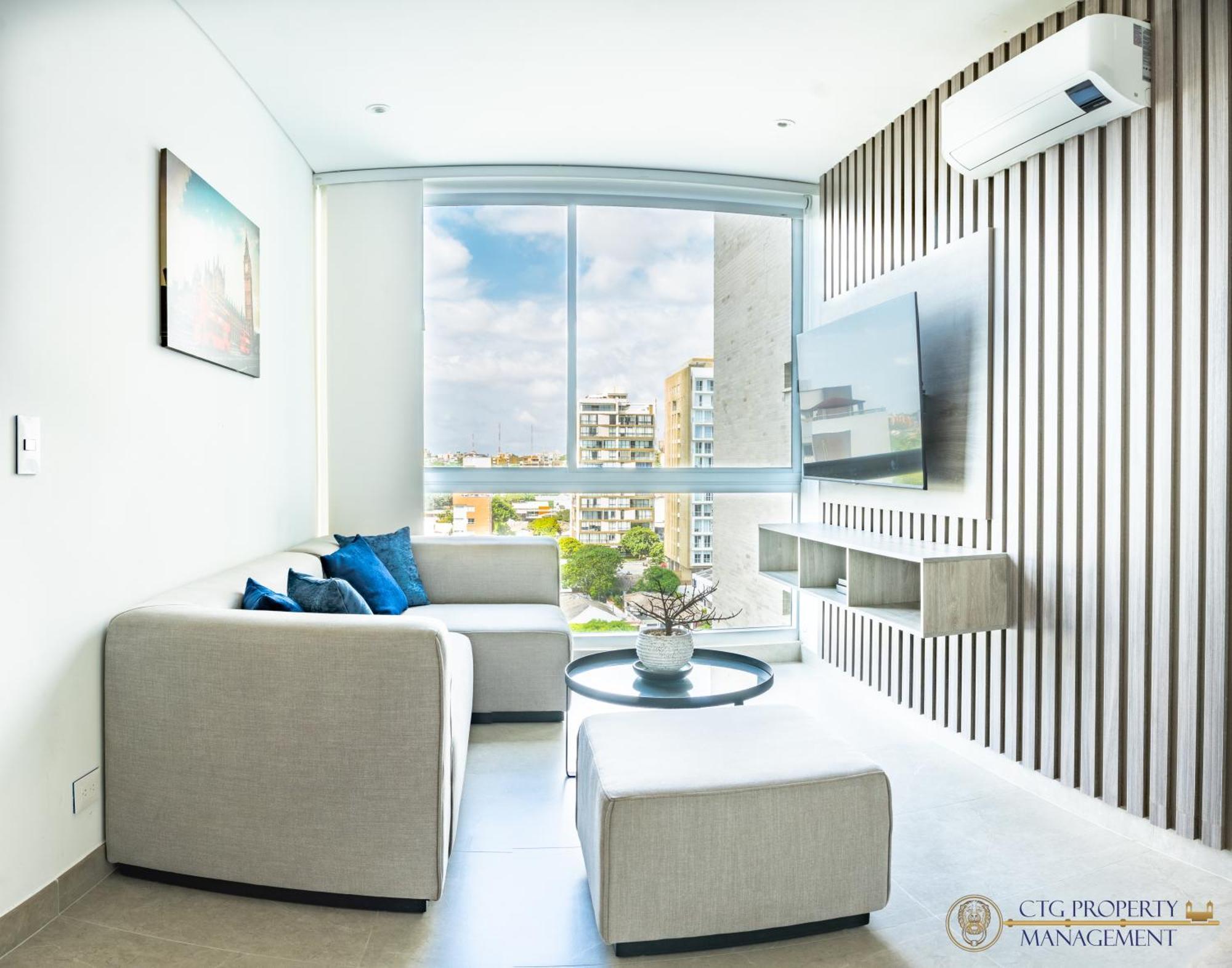 Distrito 90 - Estudios Y Apartamentos Para Vacaciones Y Viajes De Negocio 巴兰基亚 外观 照片